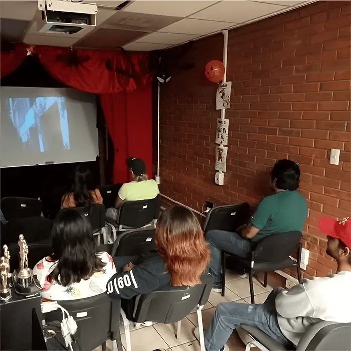 Proyección peliculas de terror- evento halloween Cine club