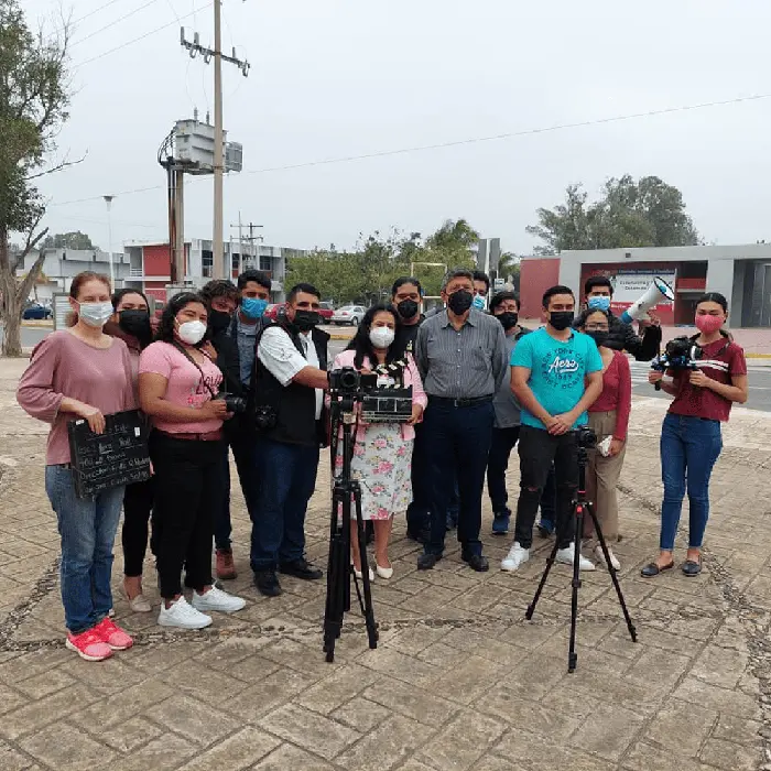 Actividad de filmación de cortometraje durante la pandemia COVID-19