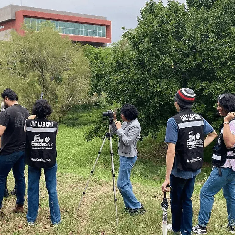 Actividad de filmación de cortometraje